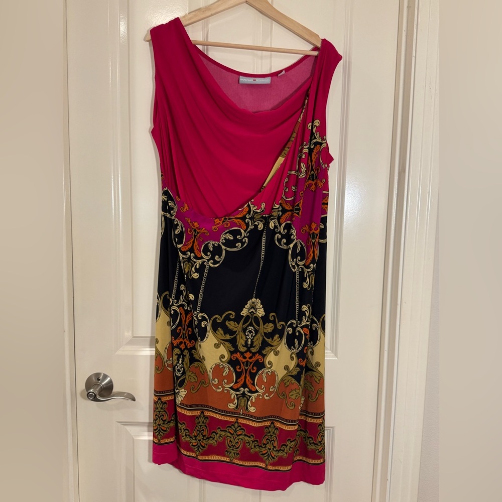 Elegant Avenue Studio Multicolor Sleeveless Dress size 14/16